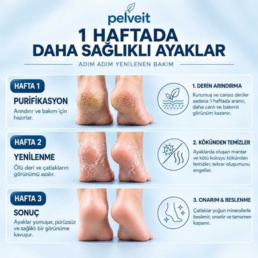 PELVEİT AYAK BAKIM MASKESİ